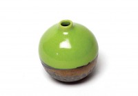 Apple Green Metallic Mini Melon Ball Set Of 4