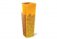 Hindi Planter - Yellow with Hindi Design