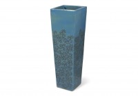 Hindi Planter – Turquoise Blue with Hindi Design