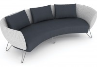 Halo 3 Seat Sofa - White
