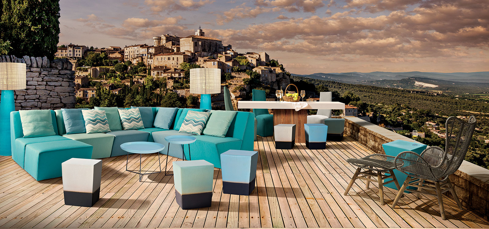 Modern Luxury IndoorOutdoor Furniture & Decorative Accessories