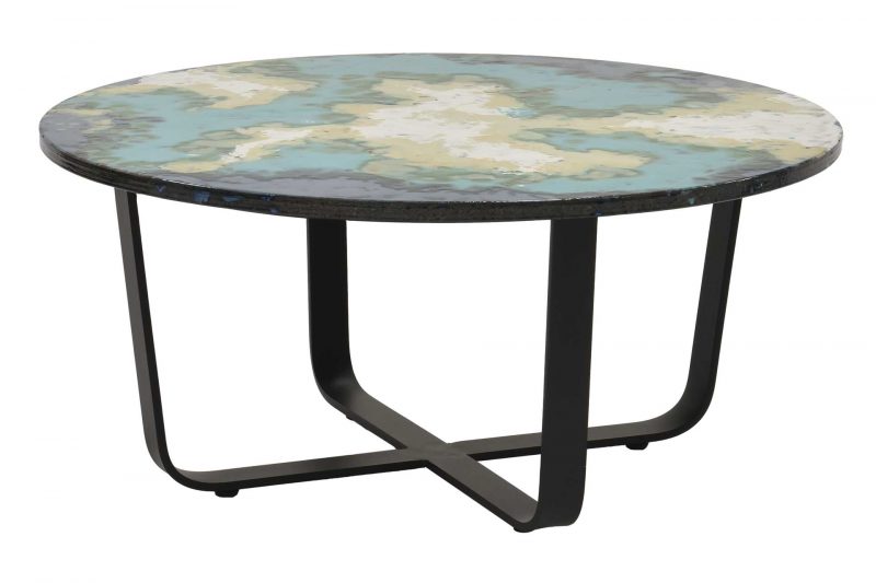 Etna Round Coffee Table | Large Fabric 