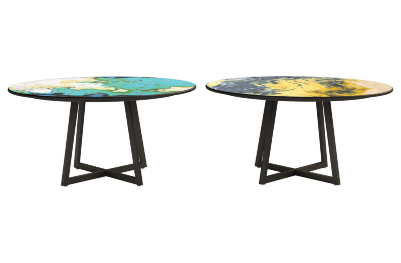 Etna Round Dining Table Fabric
