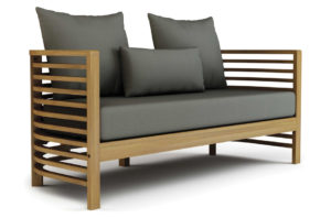 Spirals Loveseat Side