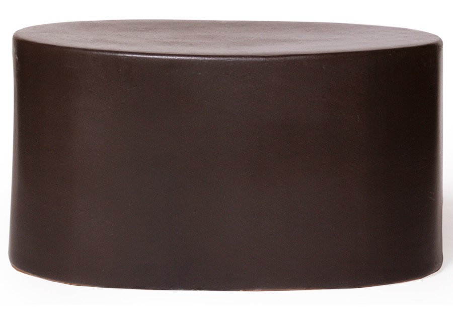 Ceramic Caroness Oval Matte Black 308FT275P2MB