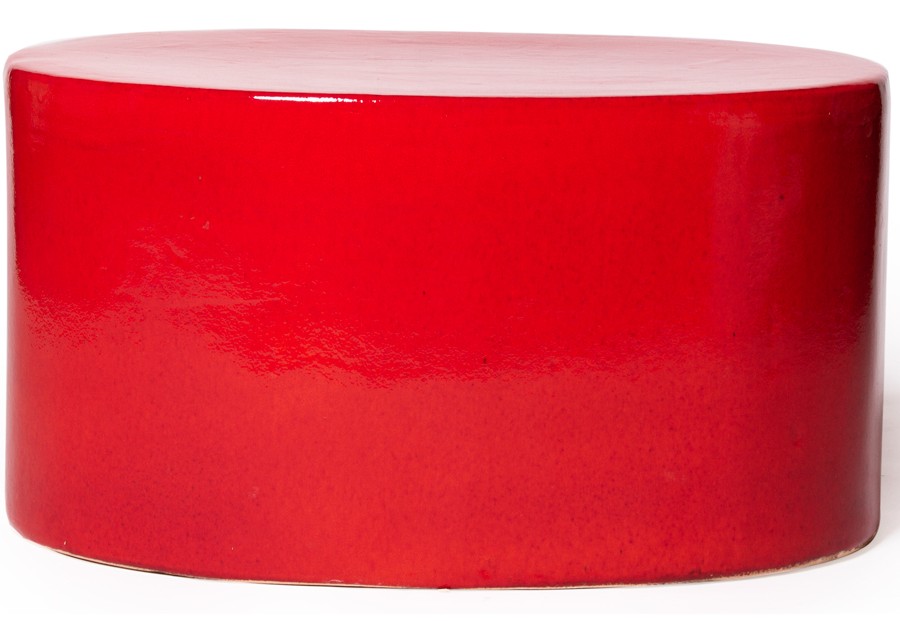 Ceramic Caroness Oval Red 308FT275P2R