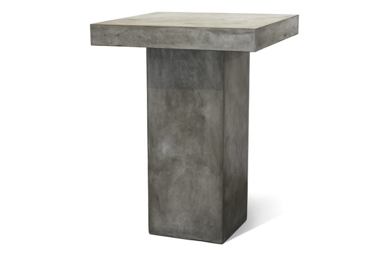 Perpetual Provence Bar Table Base <span class='variation-title'></noscript>Slate Gray</span> Fabric 