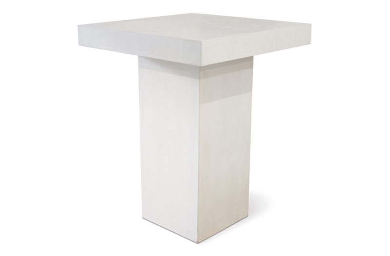 Perpetual Provence Bar Table <span class='variation-title'></noscript>Ivory White</span> Fabric 
