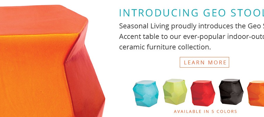 Seasonal Living Large Ad Geo Stools 1180x400