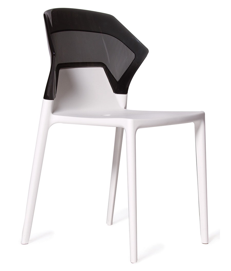chair ego clara white side 610FT101P2W web