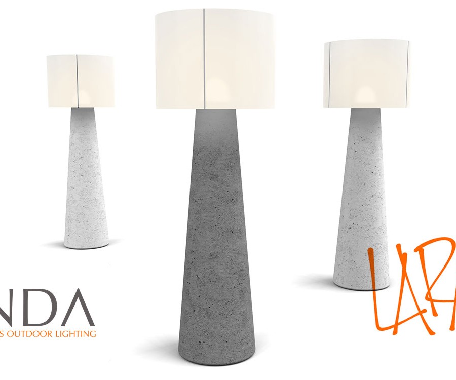slide inda floor lamps group