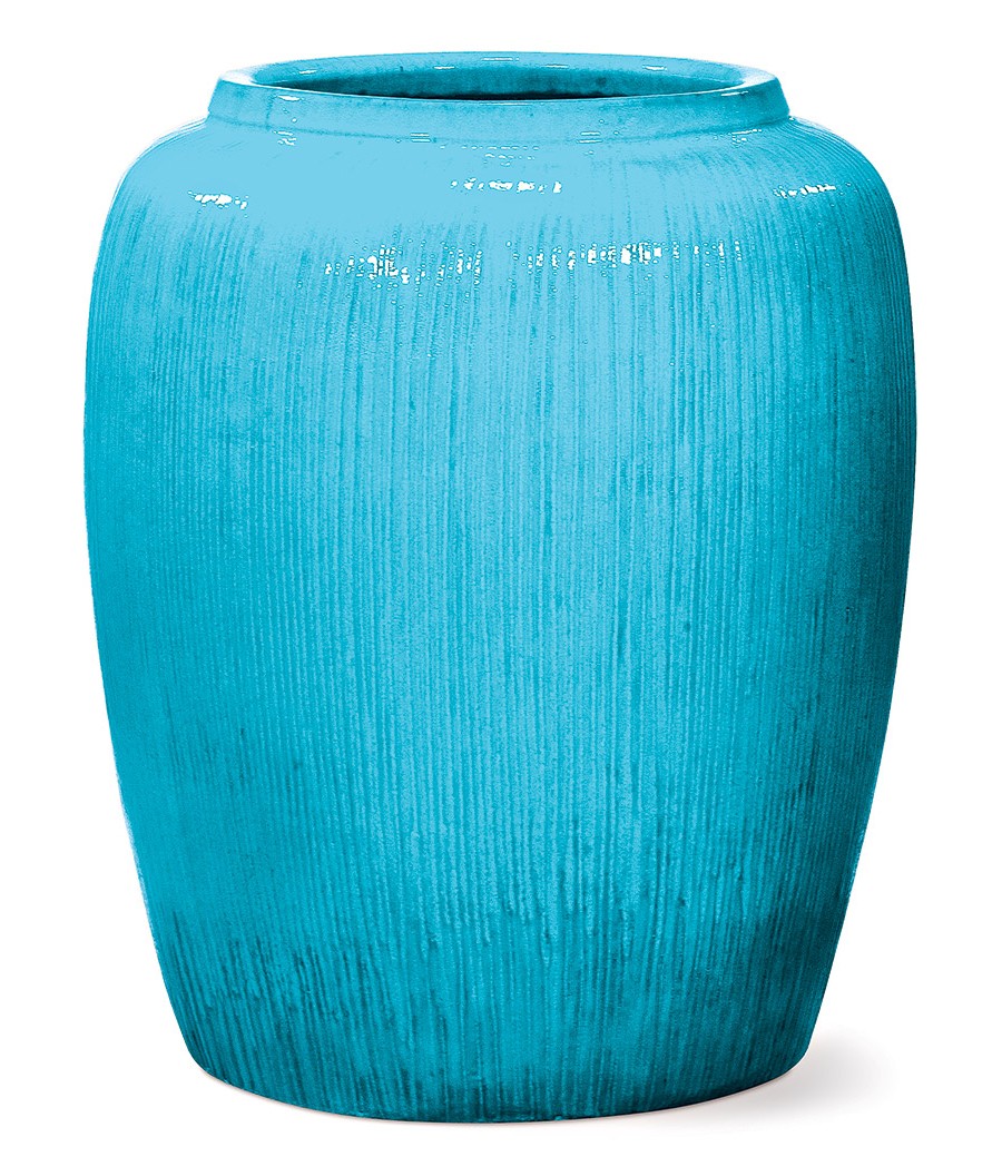 Vases Borneo 308GU370P2TB, Turquoise Blue