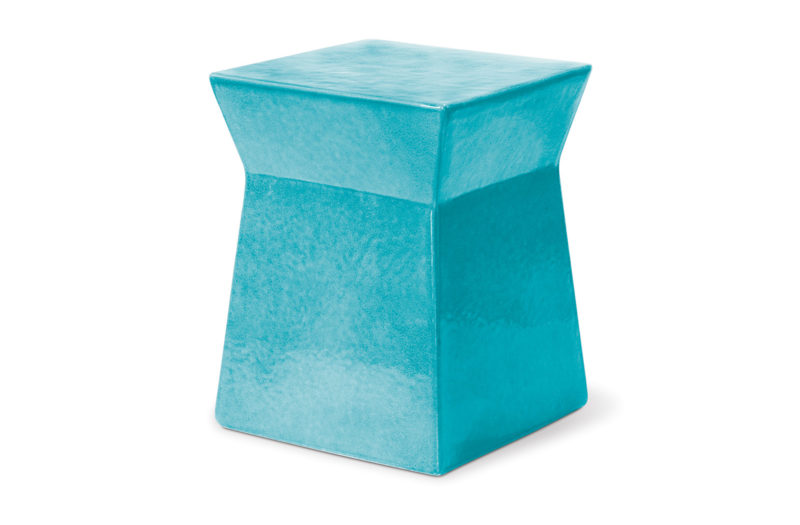 Ceramic Ashlar Stool/Accent Table<span class=