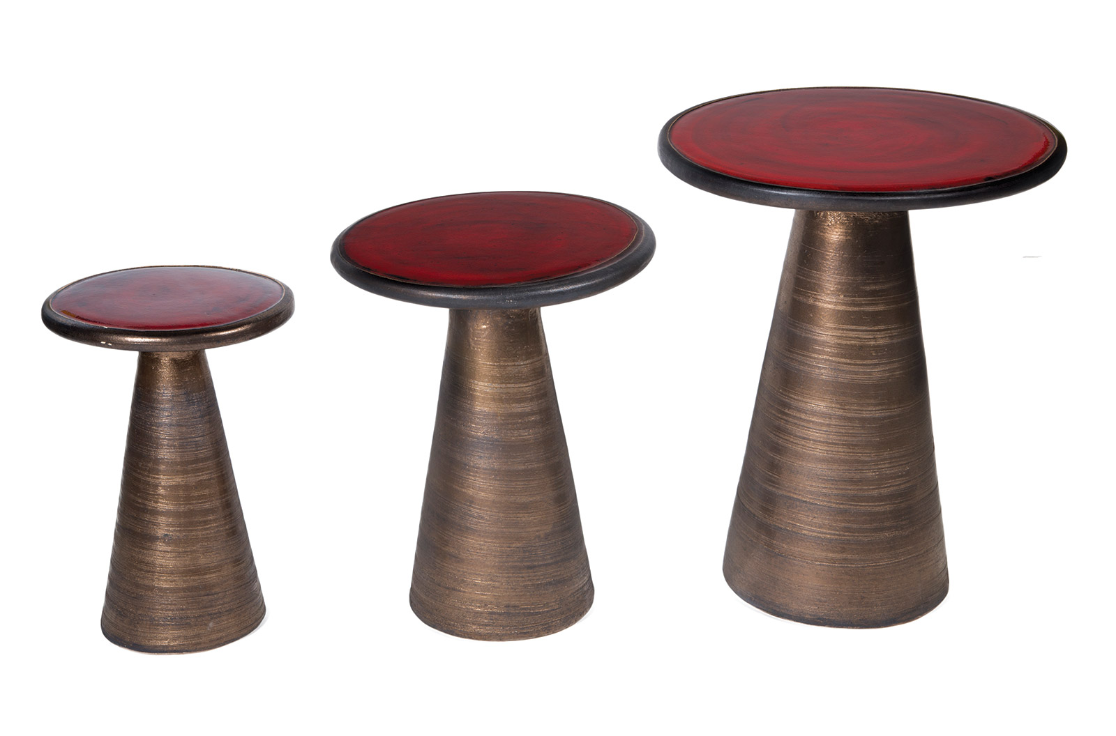 Ceramic Segment Accent Table Set - Seasonal Living Ceramic Segment Accent Table Set - Seasonal Living