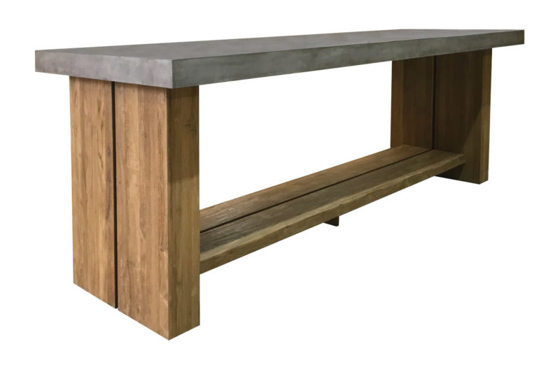 Mykonos Bar Table <span class='variation-title'></noscript>Slate Gray</span> Fabric 
