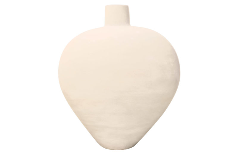 Ceramic Elliptical Vase | Medium Fabric 