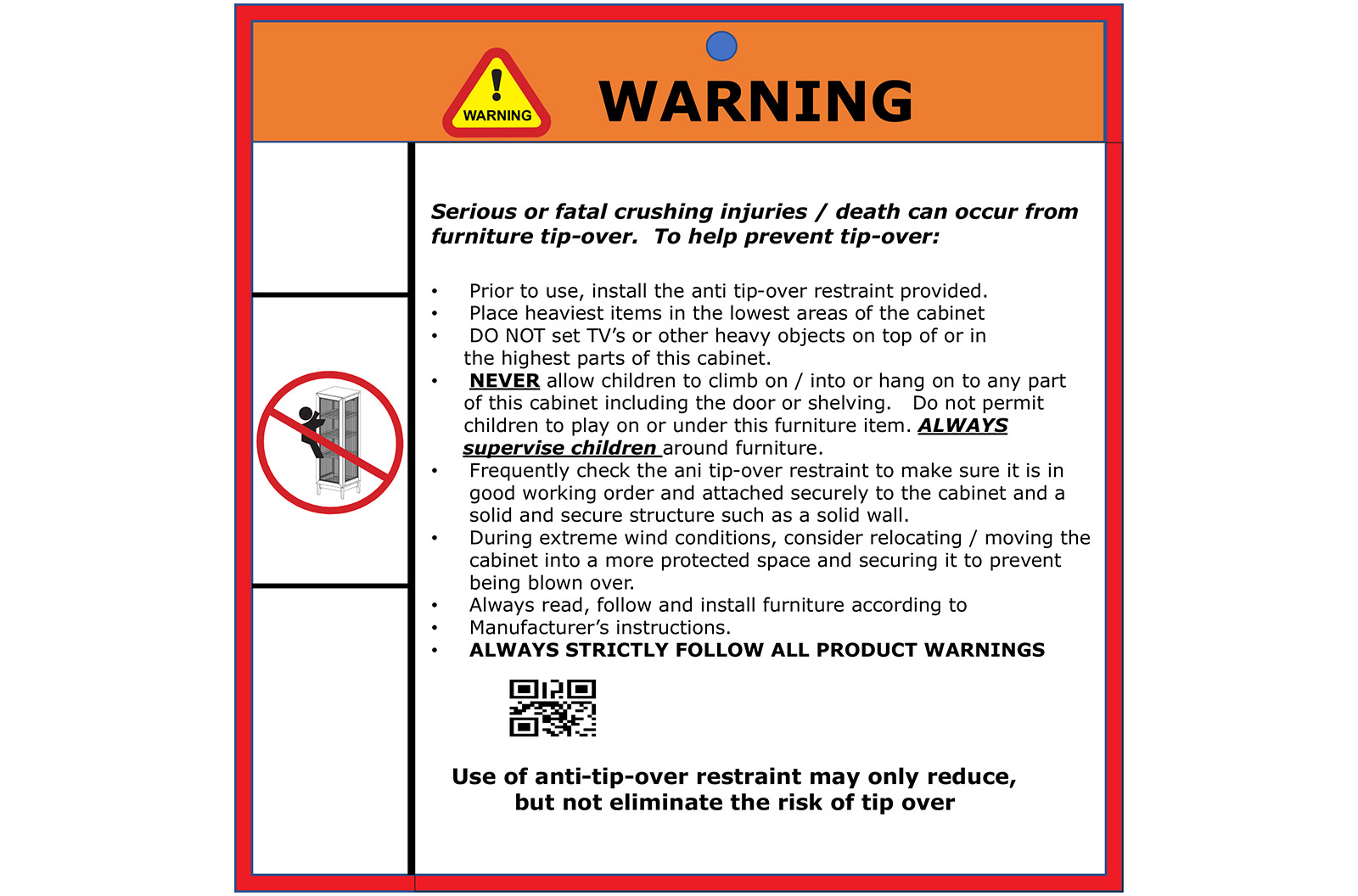 wings cabinet 504FT420P2G E dtl 11 warning label