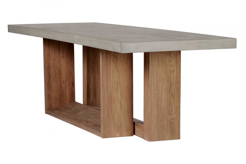 Lucca Counter Table <span class='variation-title'></noscript>Slate Gray</span> Fabric 