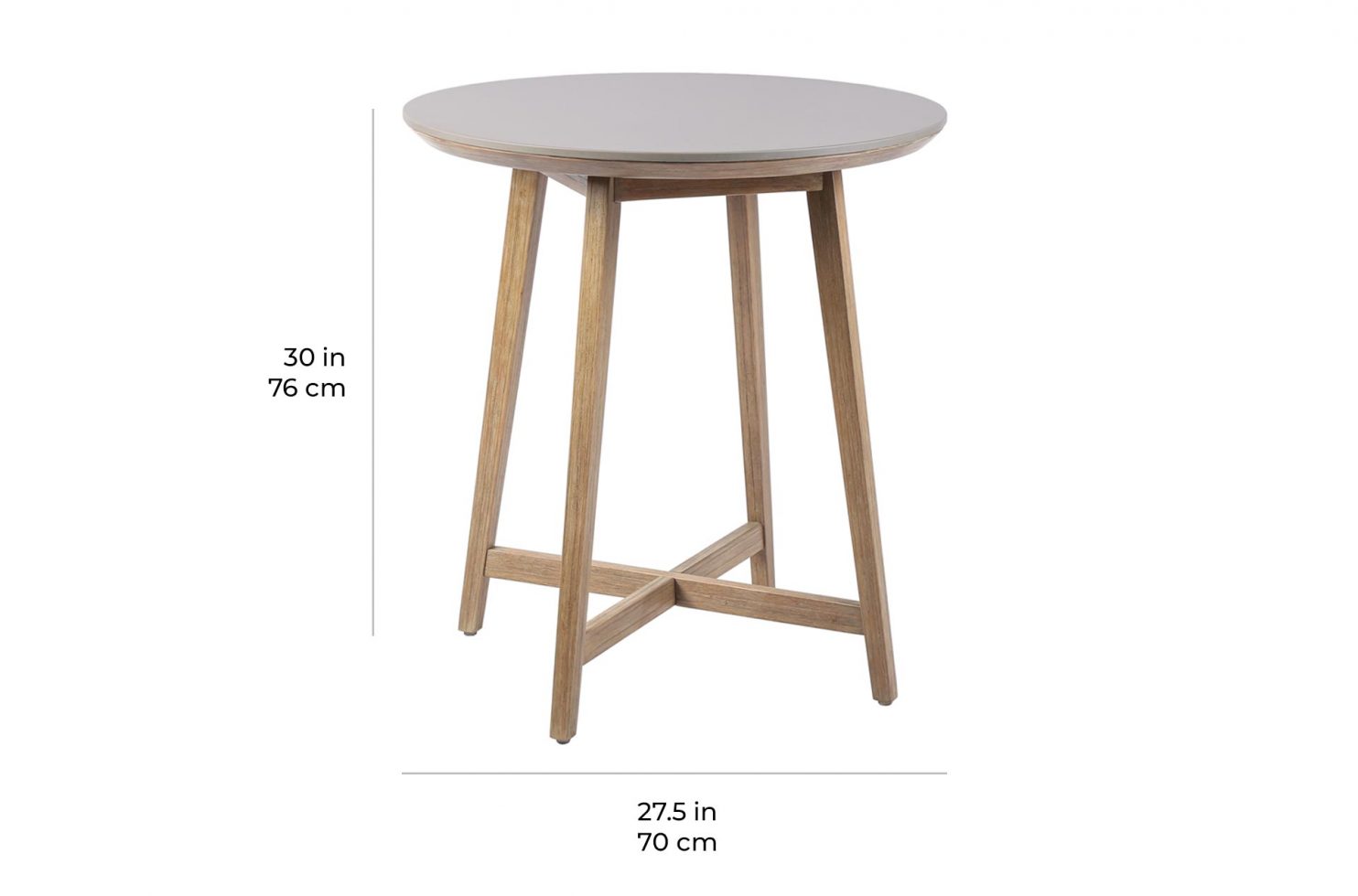 pioneer bistro table 504FT401P2 E scale dims