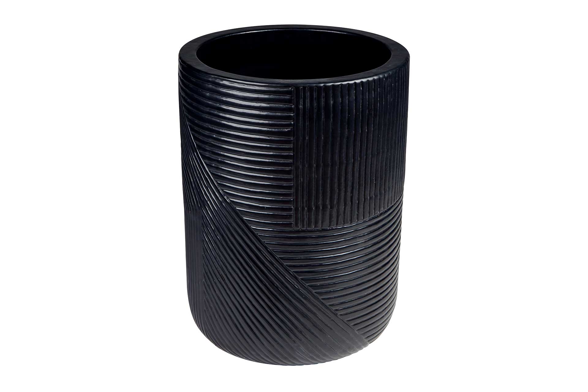prov cer serenity textured planter large C30811032 coal 1 main2 web