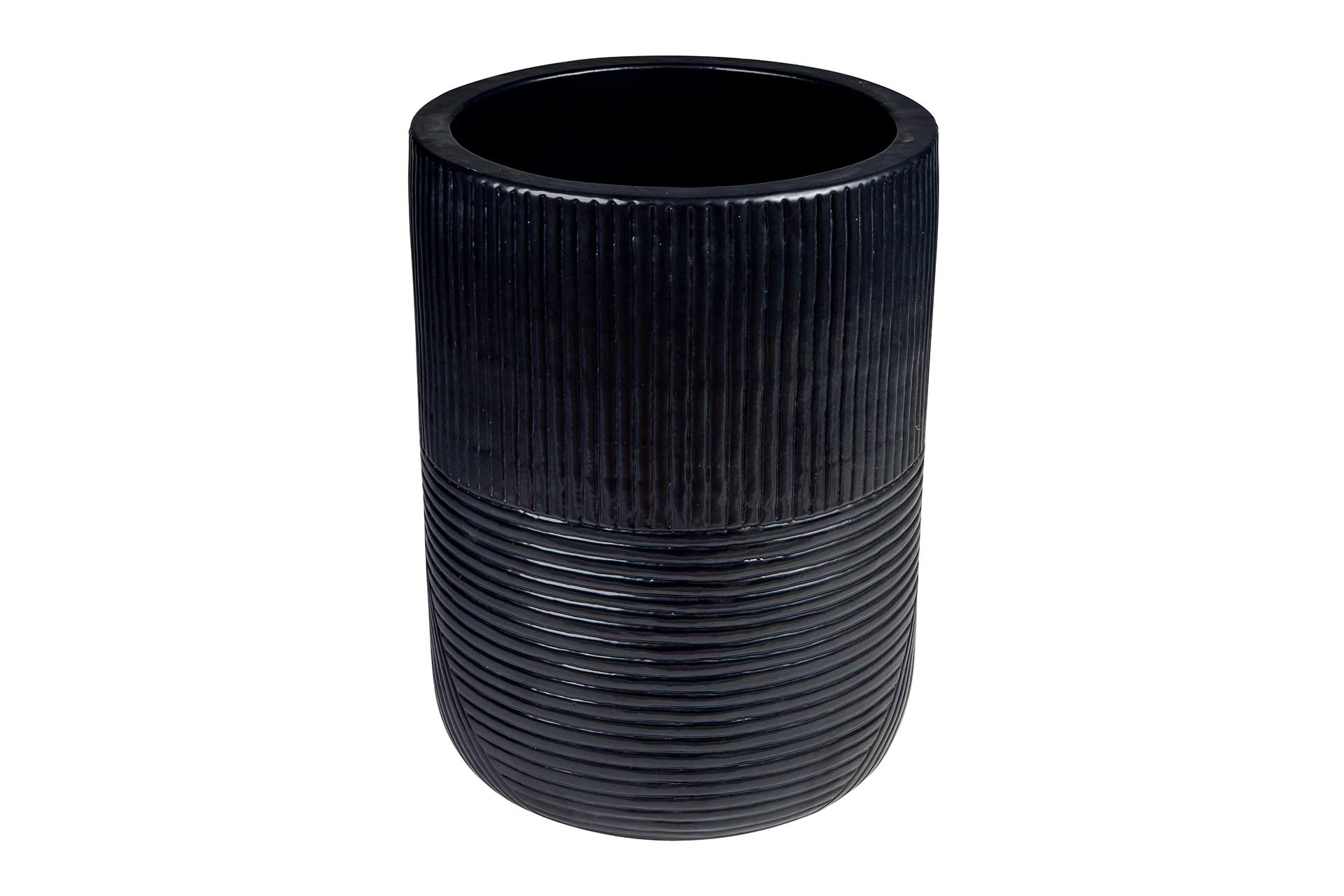 prov cer serenity textured planter large C30811032 coal 1 main3 web