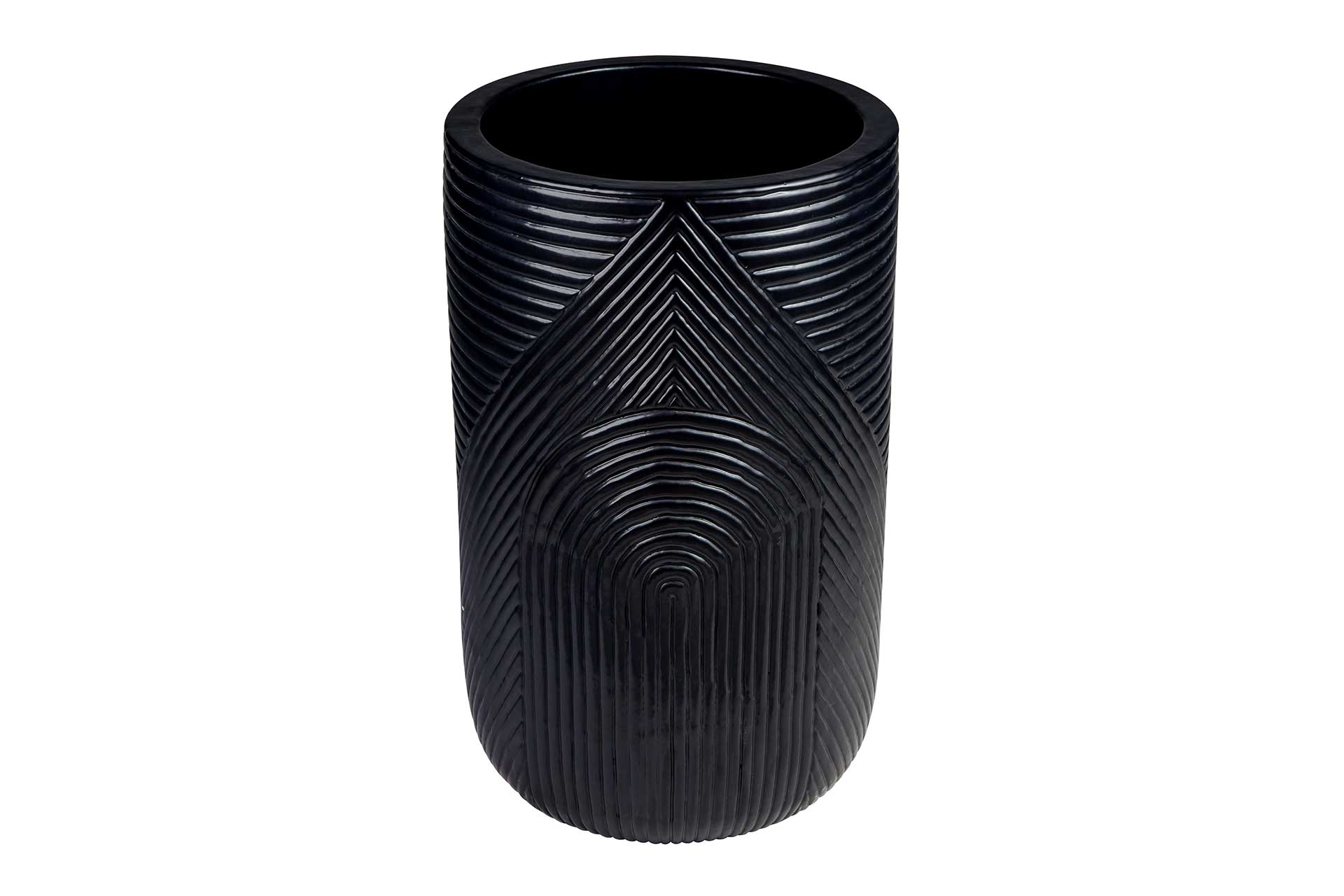 prov cer serenity textured planter small C308110321 coal 1 main1 web