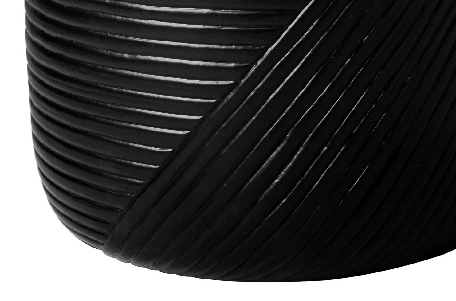 prov cer serenity textured side table 14in C30802532 coal dtl2 web