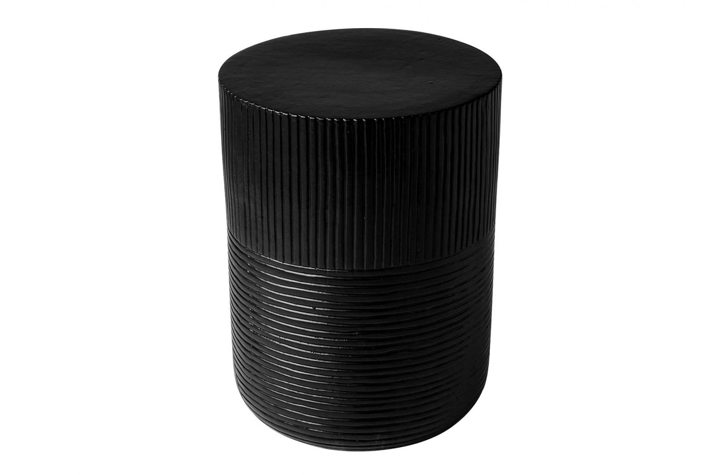 prov cer serenity textured side table 16in C30802032 coal 1 main3 web