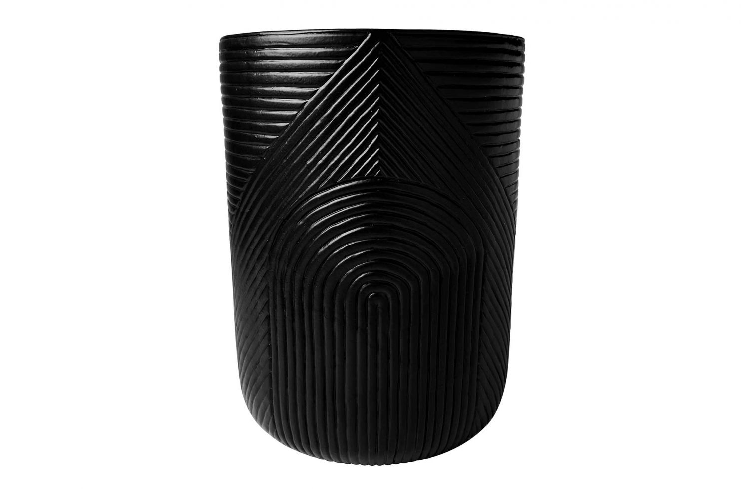 prov cer serenity textured side table 16in C30802032 coal dtl1 web