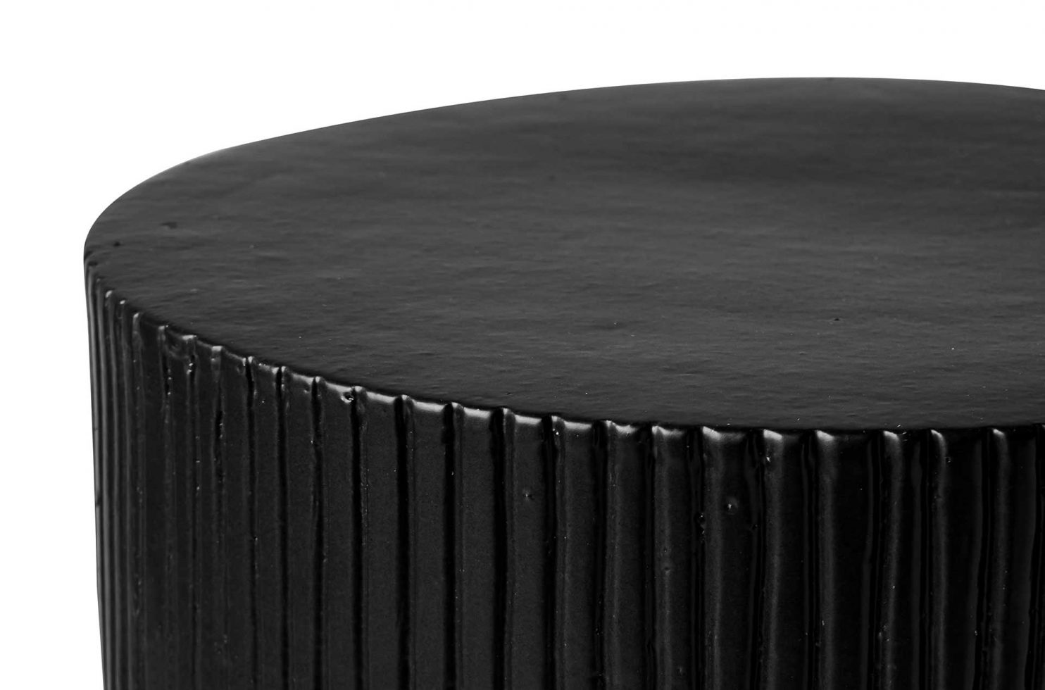 prov cer serenity textured side table 16in C30802032 coal dtl4 web