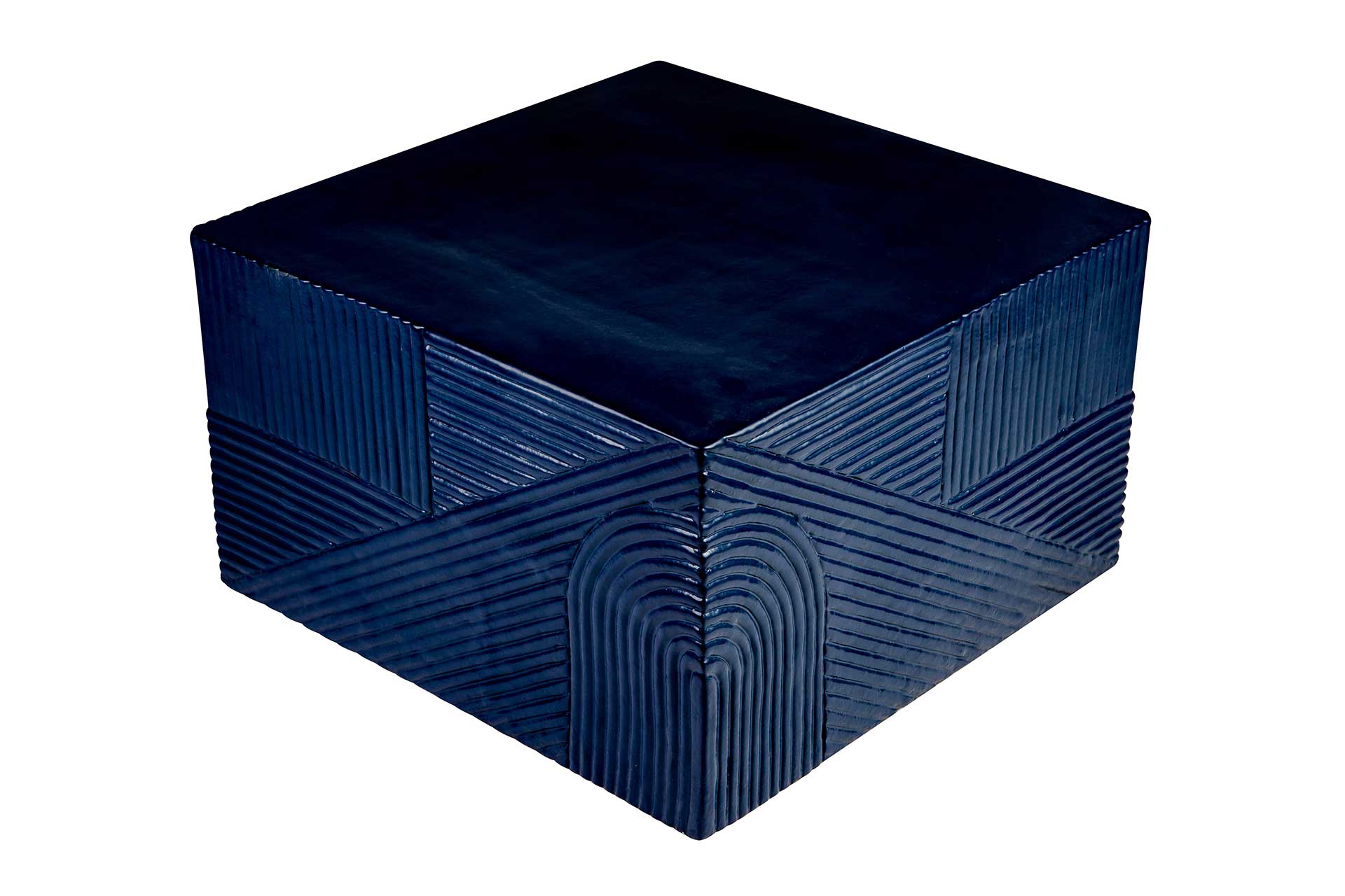prov cer textured square table 24in C30803033 indigo above corner web