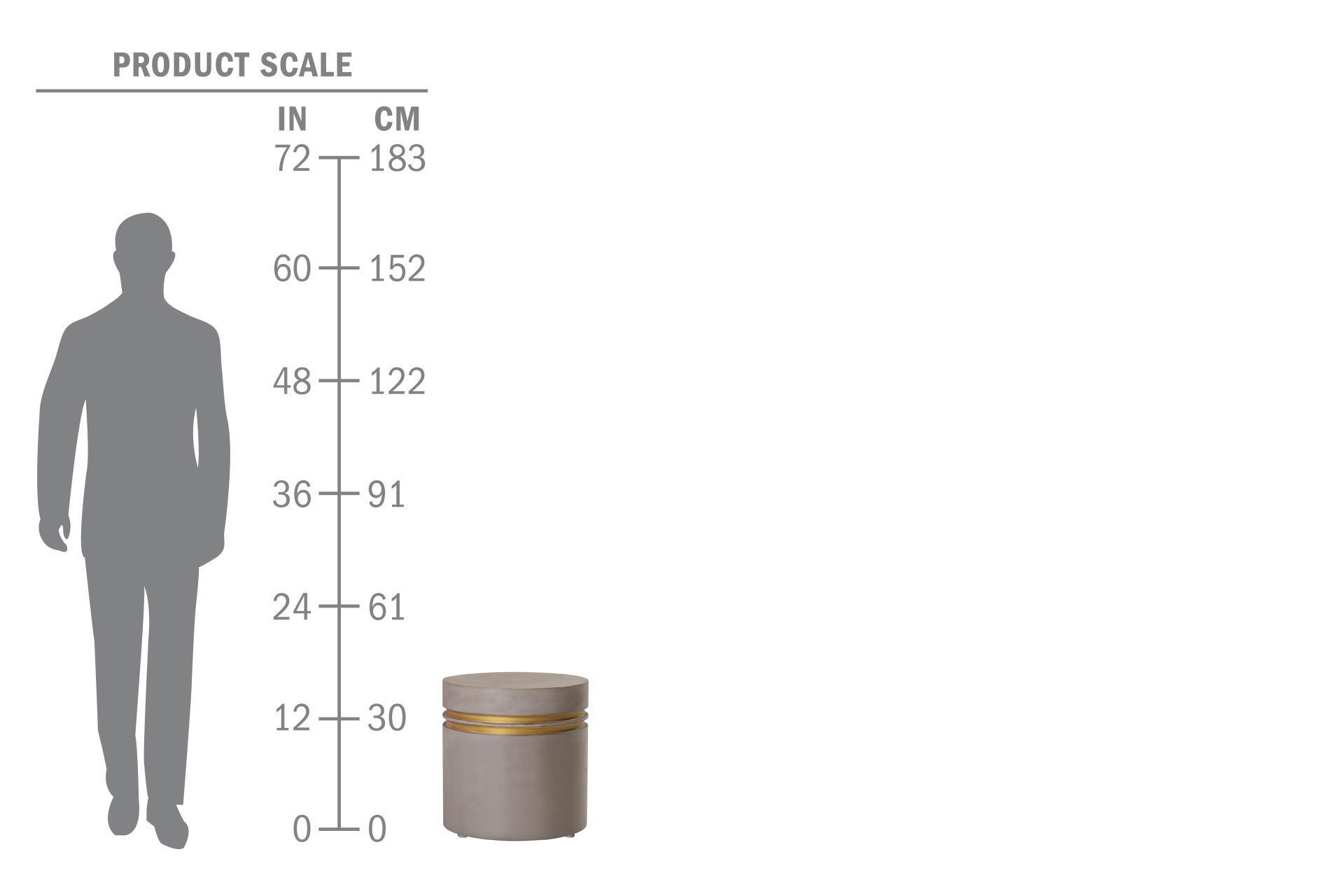 perp joy santori double ring accent table short scale human