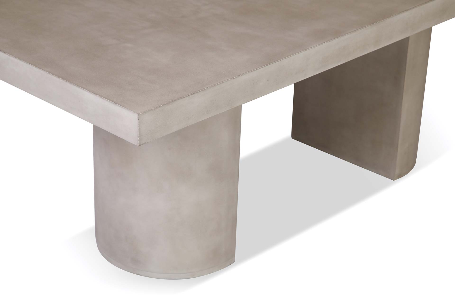 perp andoo rectangle dining table half moon pedestals P5019923201 gray dtl1 web