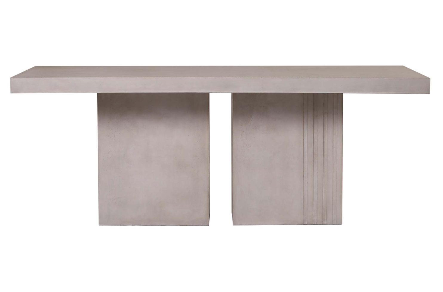 perp tama dining rectangle double pedestal P5019923131 gray 1 front web