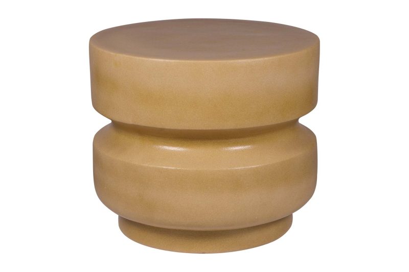Balance Stool/Accent Table 18” <span class='variation-title'></noscript>Latte</span> Fabric 