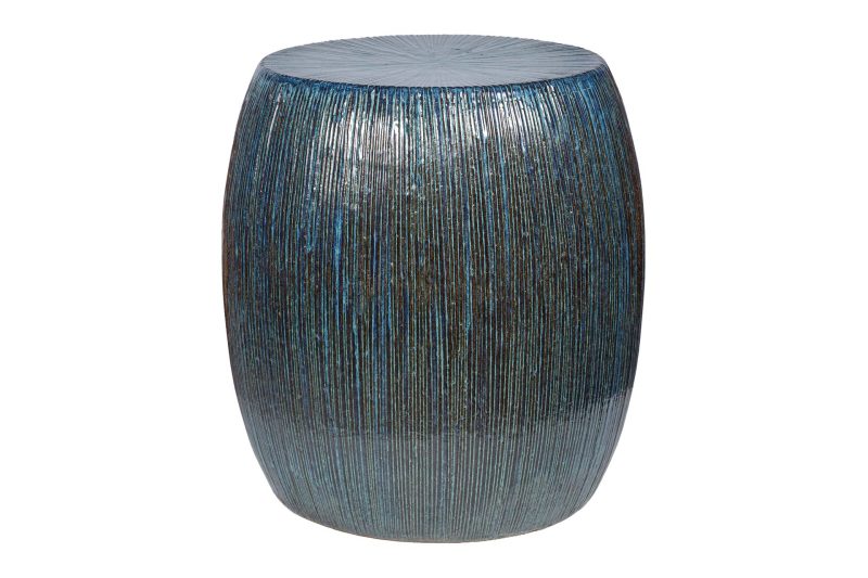 Bud Stool <span class='variation-title'></noscript>Lapis Texture Gloss</span> Fabric 