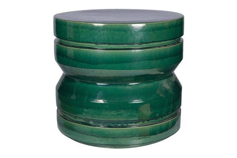 Embrace Accent Table <span class='variation-title'></noscript>Emerald Gloss</span> Fabric 