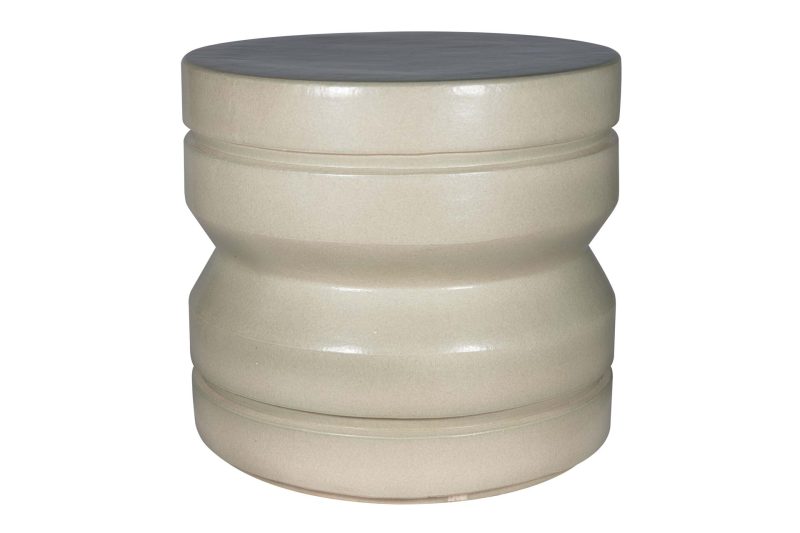 Embrace Accent Table <span class='variation-title'></noscript>Khaki Gloss</span> Fabric 