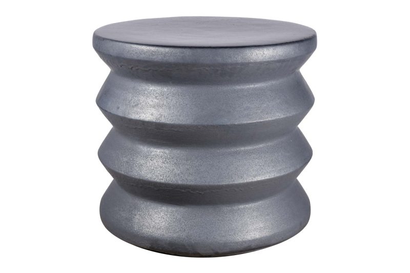 Mirage Accent Table <span class='variation-title'></noscript>Pewter Matte</span> Fabric 