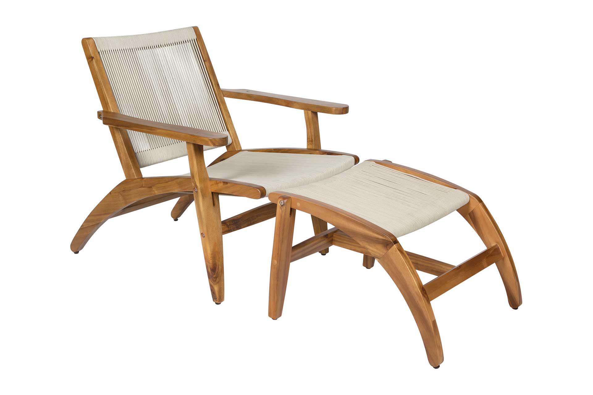 Lounge chair and footstool set deals