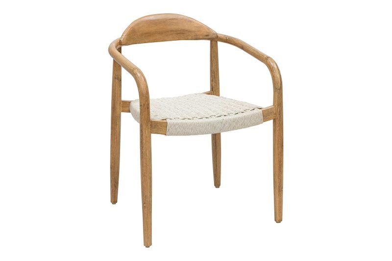 Venetian Dining Chair <span class='variation-title'></noscript>Ivory</span> Fabric 