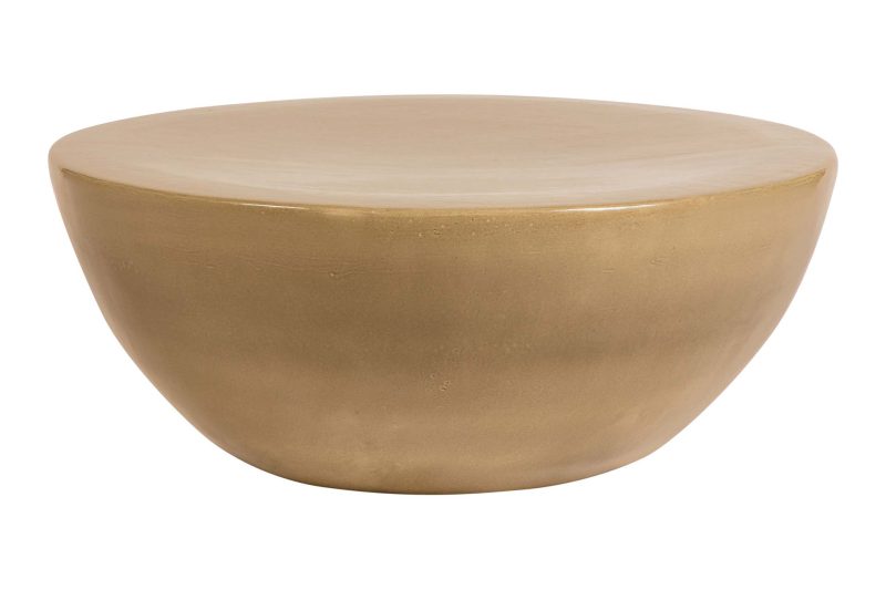 Bowness Coffee Table <span class='variation-title'></noscript>Taupe Gloss</span> Fabric 