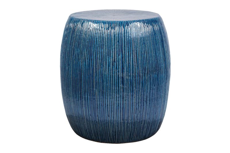 Bud Stool <span class='variation-title'></noscript>Denim Texture Gloss</span> Fabric 