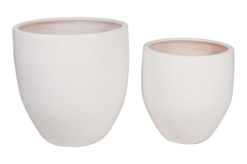 Reflection Planter Set <span class='variation-title'></noscript>Linen Semi-Gloss</span> Fabric 