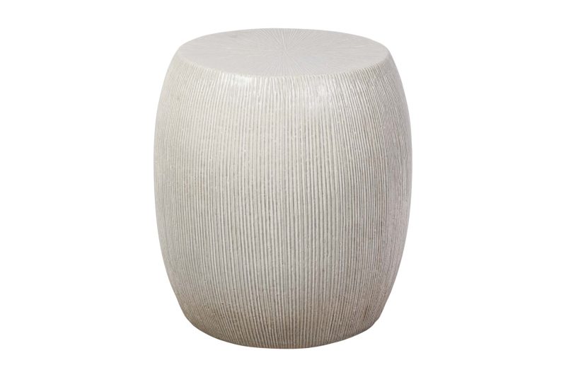 Sunburst Stool <span class='variation-title'></noscript>Olive Semi-Gloss</span> Fabric 