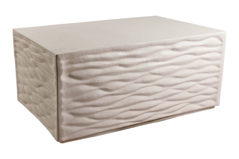 Zen Coffee Table <span class='variation-title'></noscript>Linen Semi-Gloss</span> Fabric 