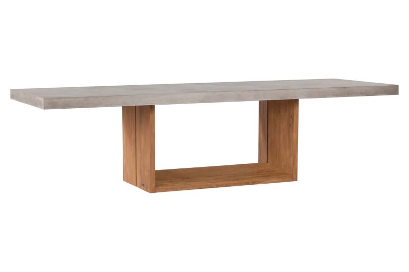 Lucca Dining Table <span class='variation-title'></noscript>Slate Gray</span> Fabric 