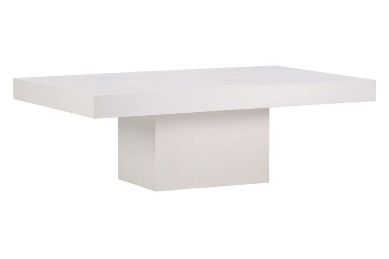 Terrace Coffee Table <span class='variation-title'></noscript>Ivory White</span> Fabric 