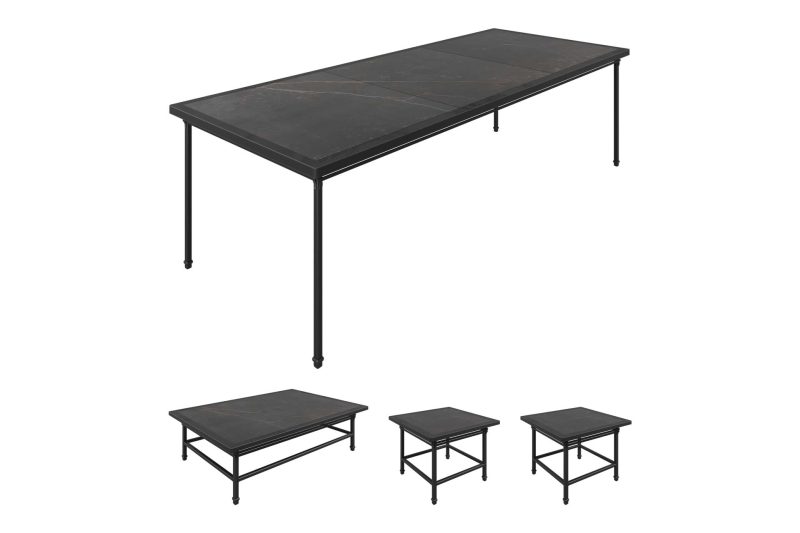 Eterna Dekton Kelya Table Set Fabric 