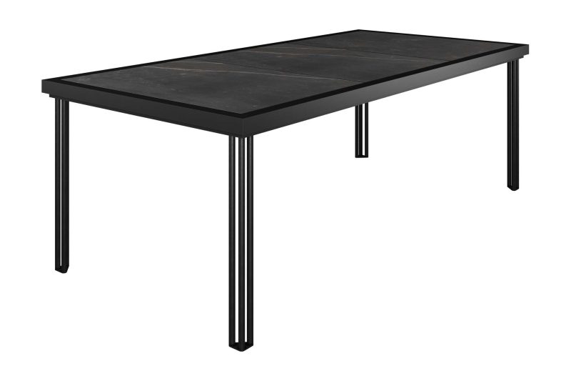 Patinero Dining Table + Dekton Kelya Upgrade Fabric 